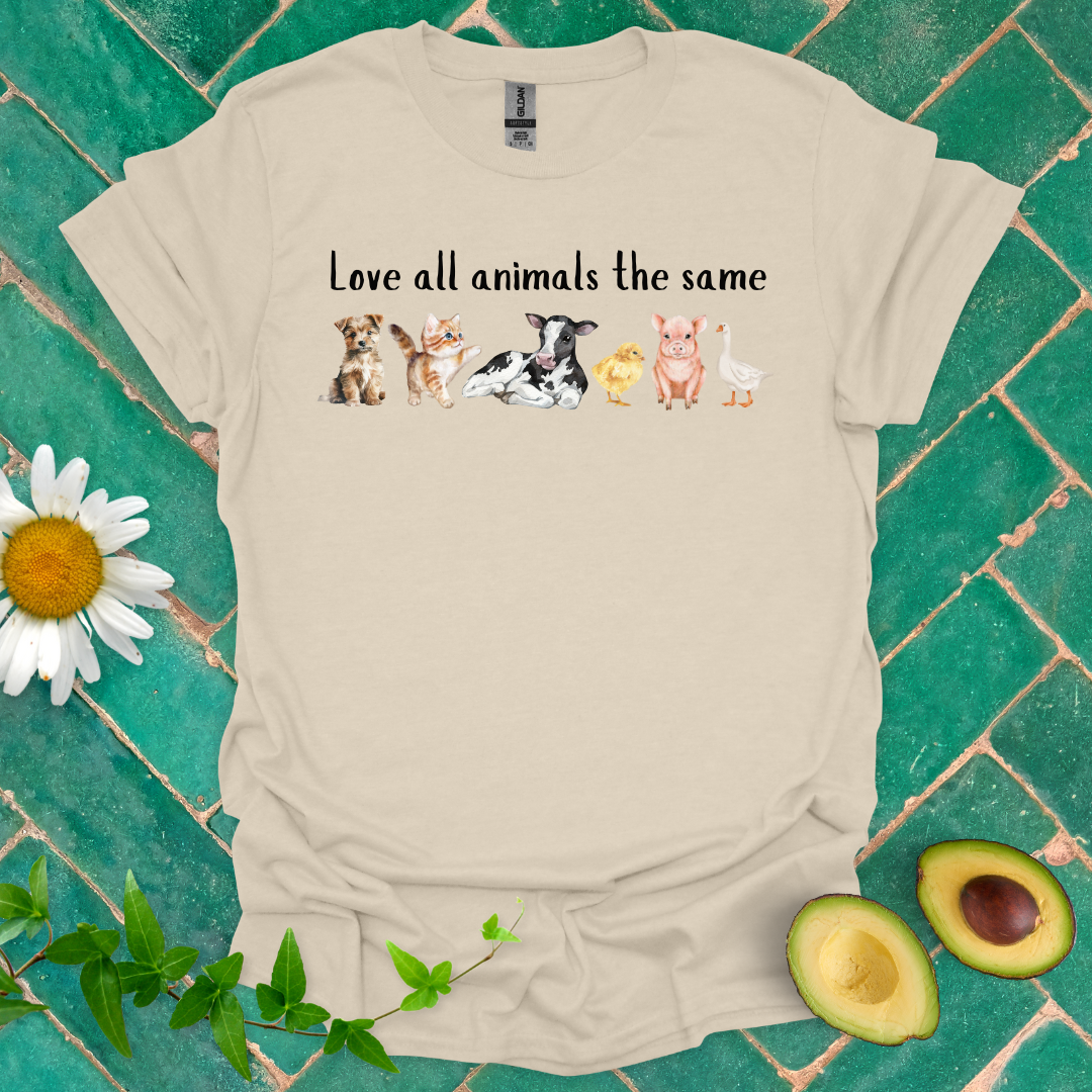 Love All Animals Tee