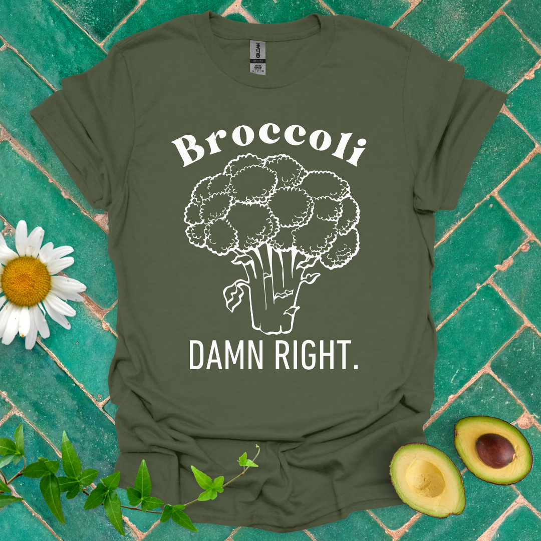 Broccoli Damn Right Tee