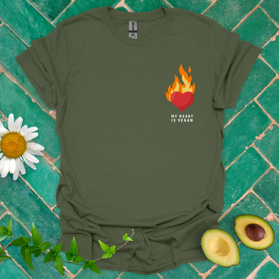 My Heart Is Vegan Tee