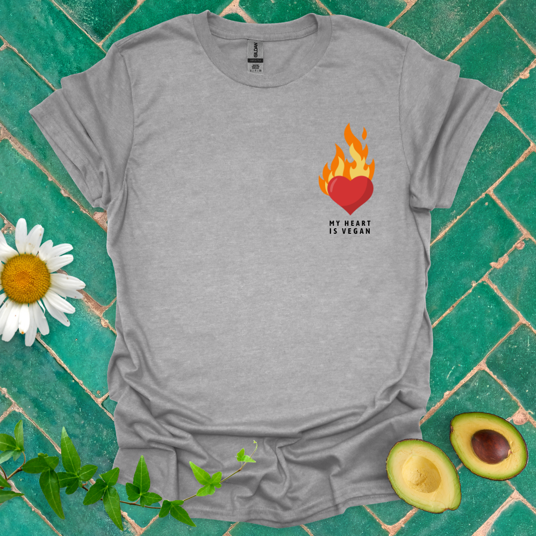 My Heart Is Vegan Tee