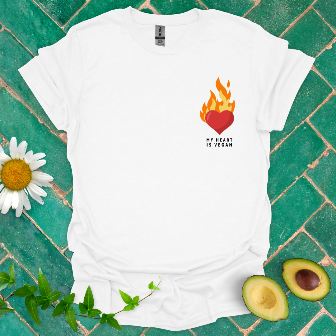 My Heart Is Vegan Tee