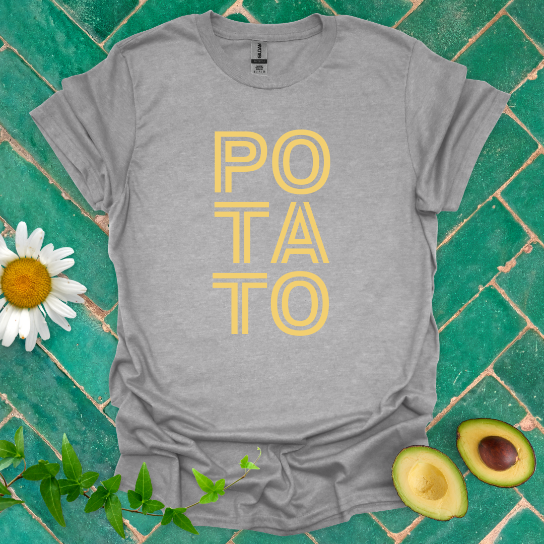 Potato Typography Tee
