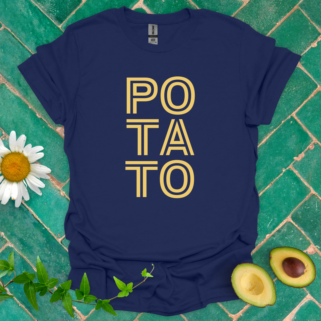 Potato Typography Tee