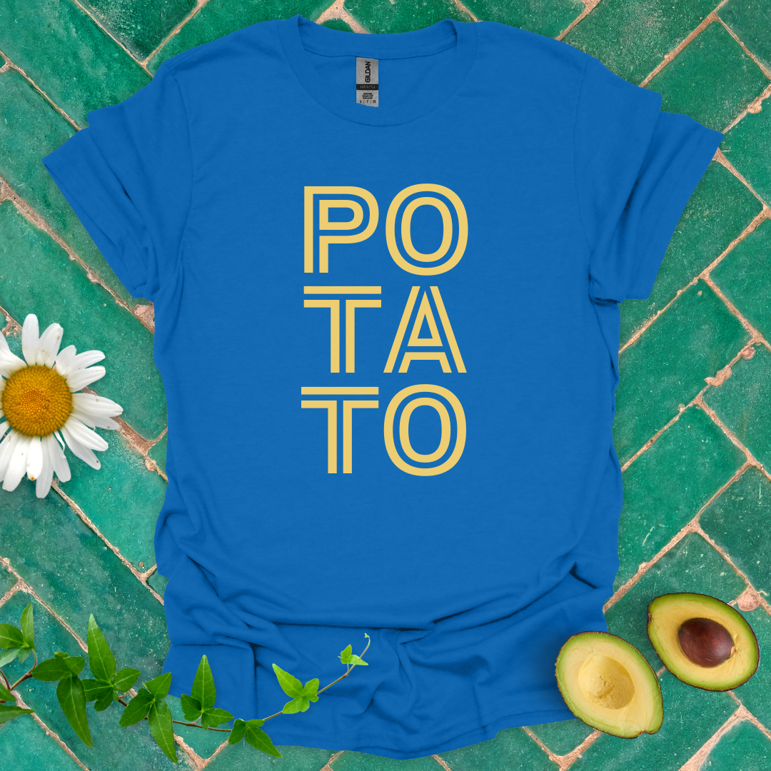 Potato Typography Tee