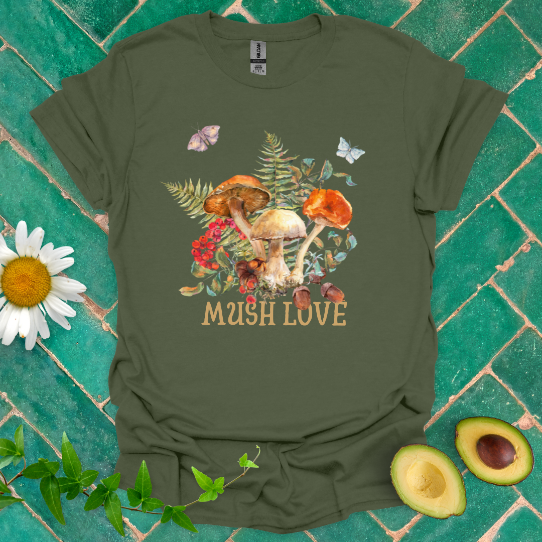 Colorful Mush Love Tee