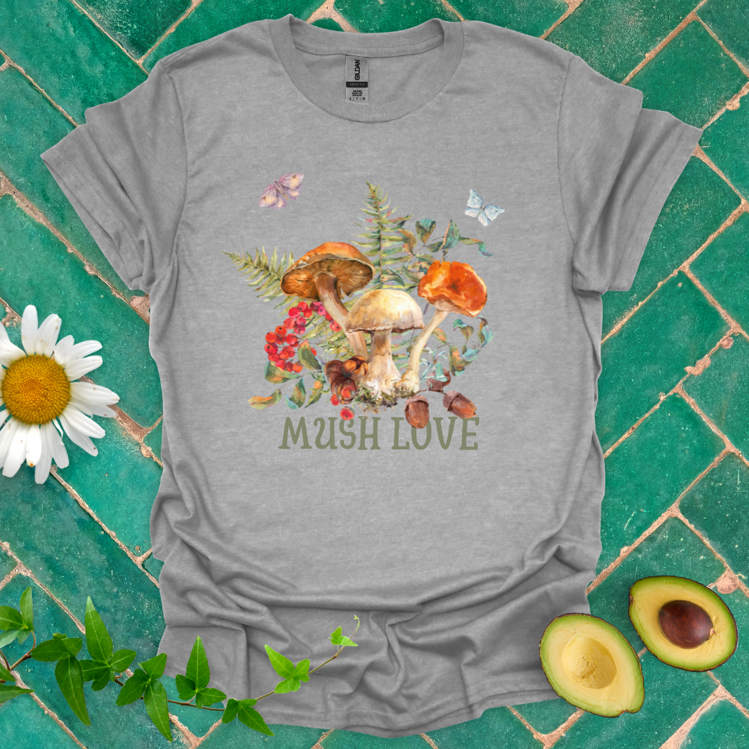 Colorful Mush Love Tee