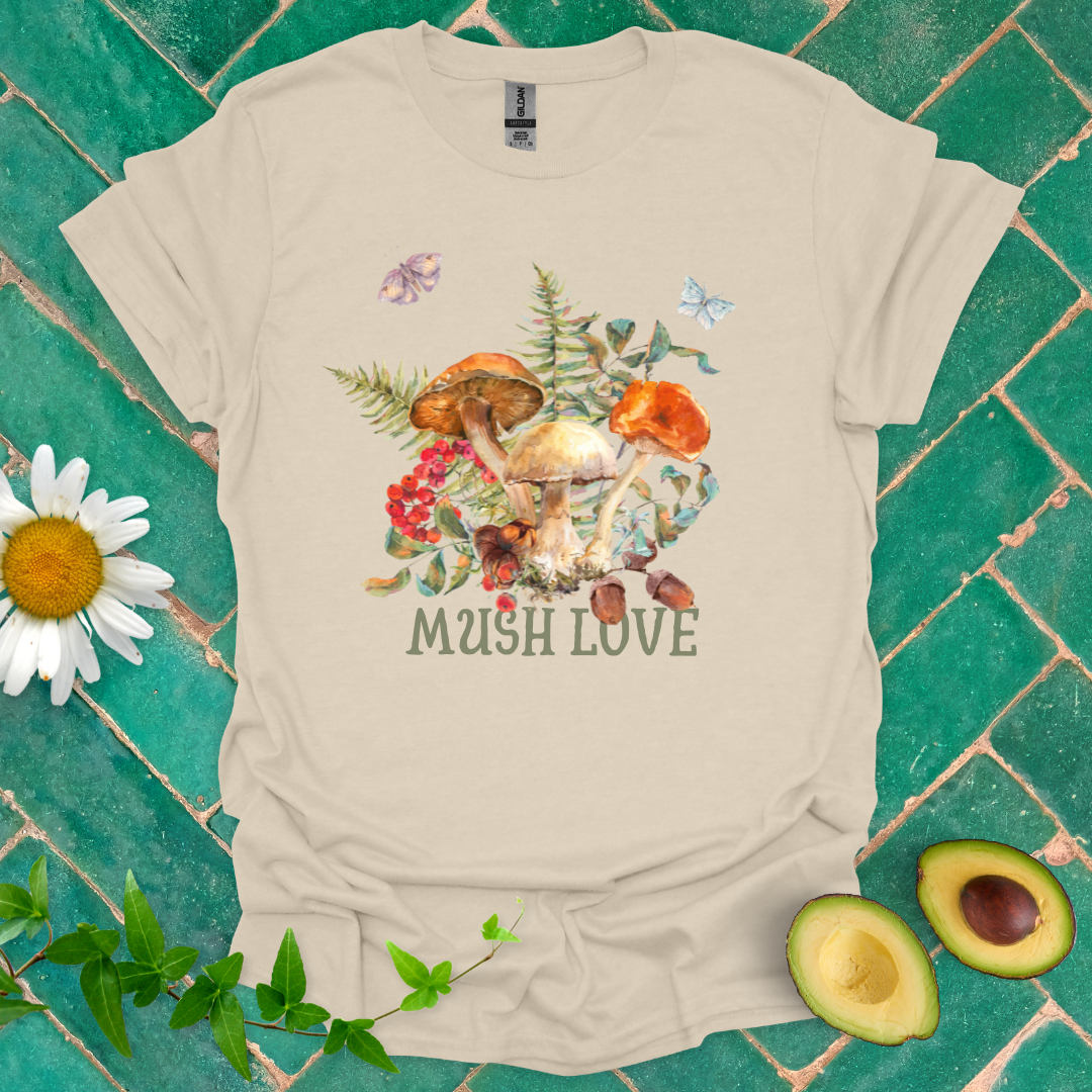 Colorful Mush Love Tee