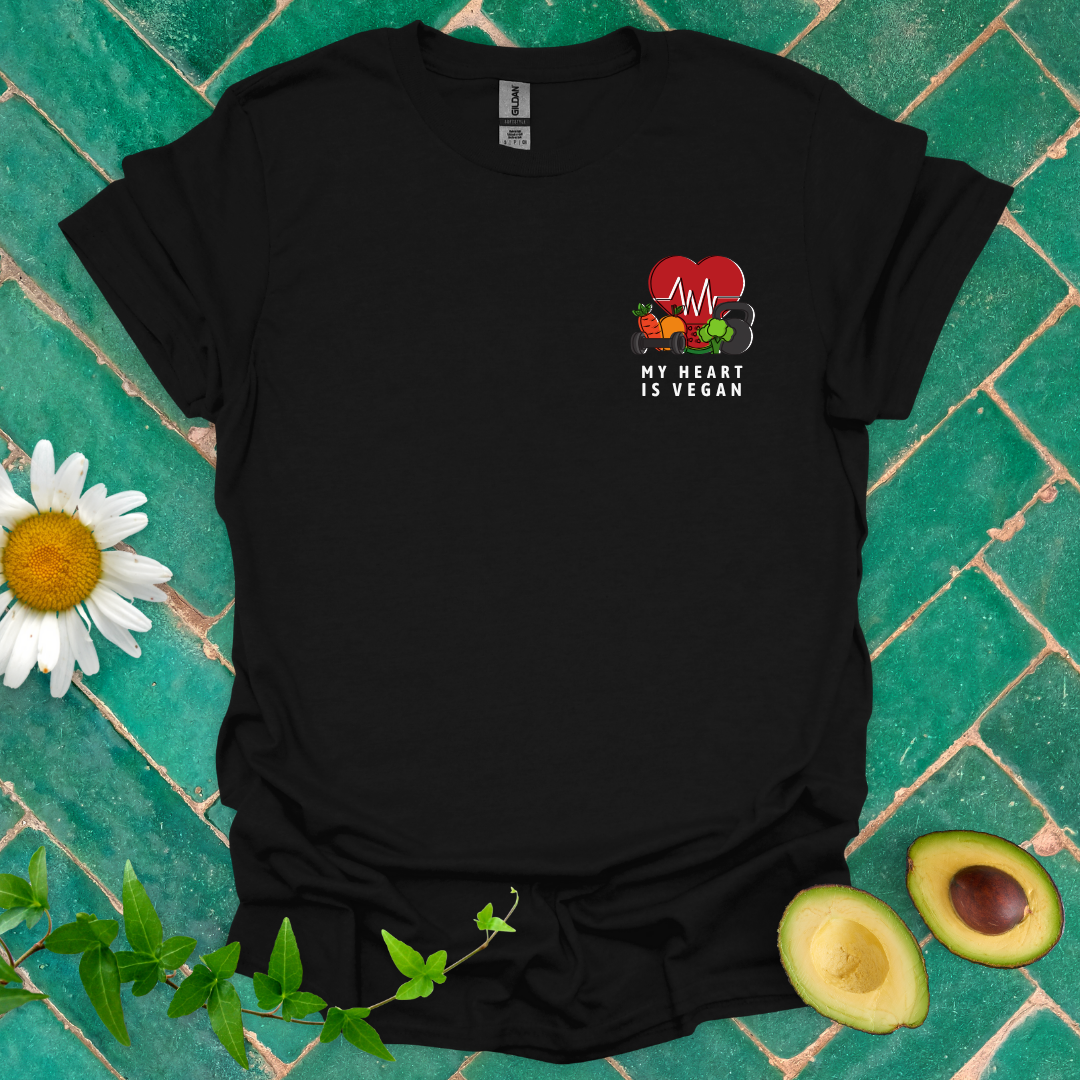 Vegan Heart Gym Tee