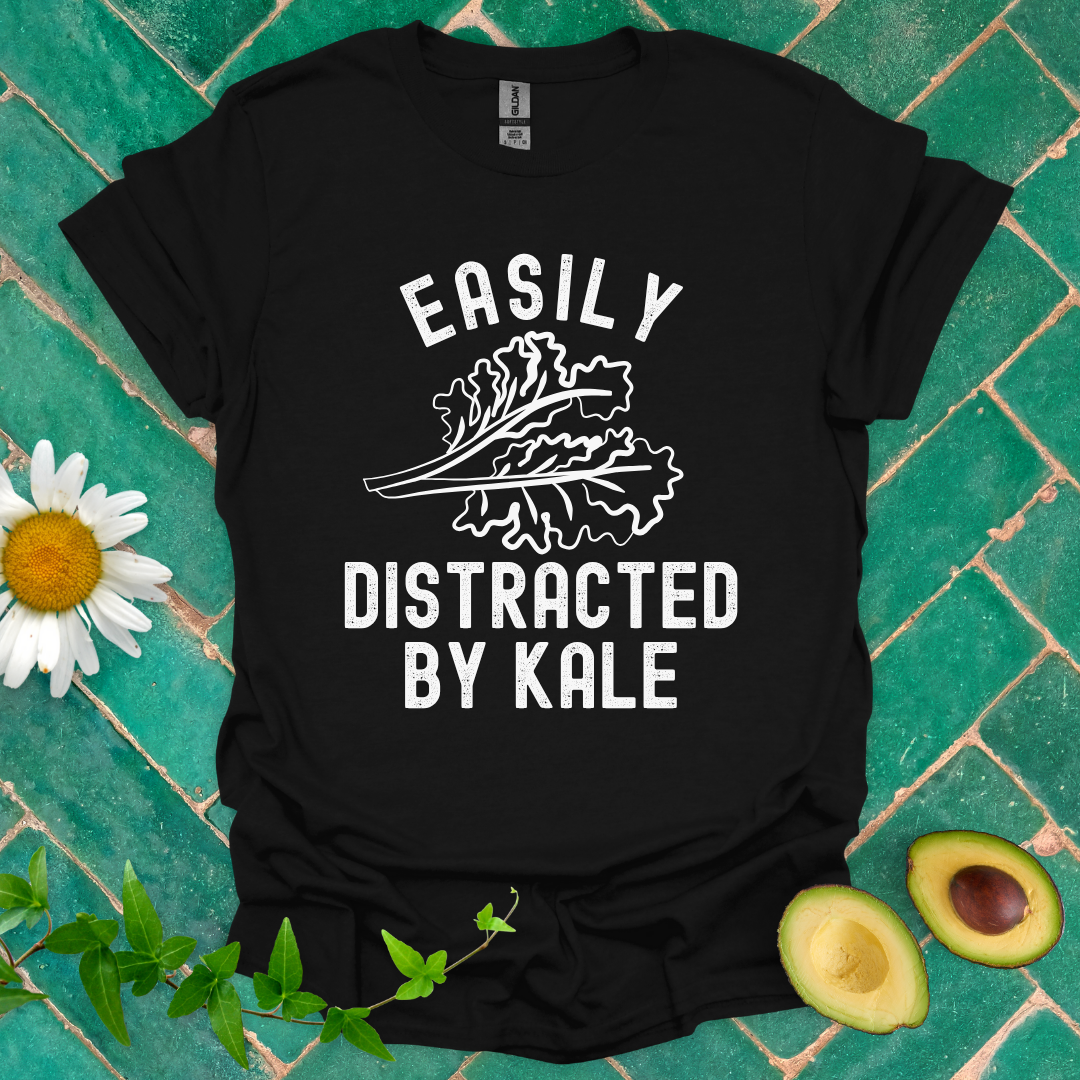 Distracted by Kale Tee