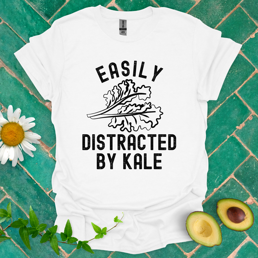 Distracted by Kale Tee