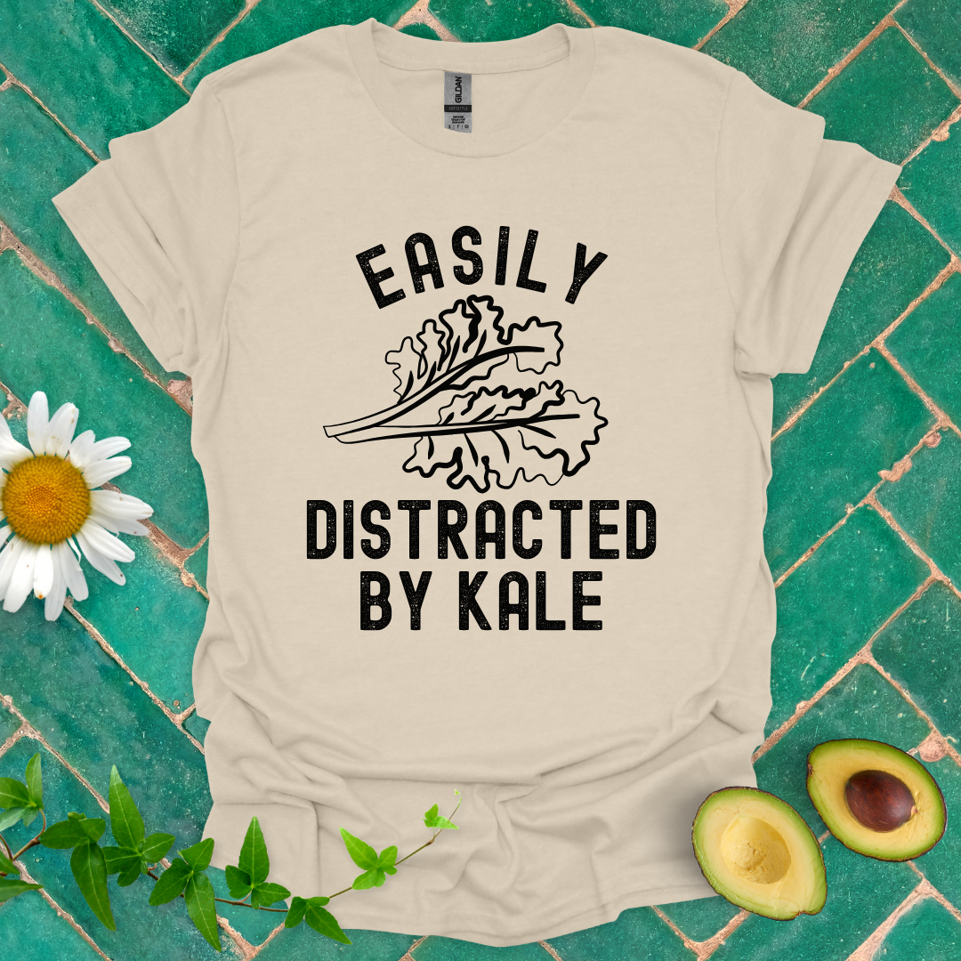 Distracted by Kale Tee