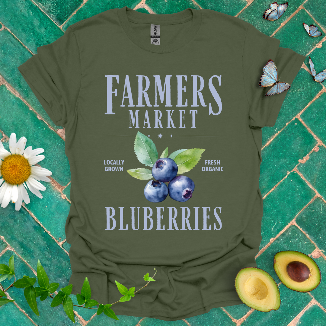 Blueberry Farmers Tee