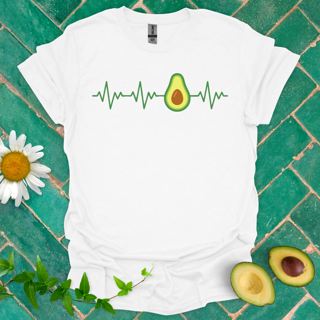 Avocado Heartbeat Tee