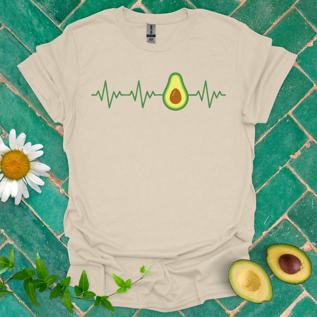 Avocado Heartbeat Tee