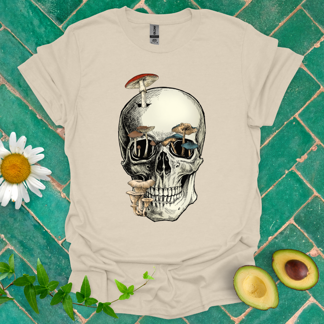 Mushroom Skull Tee
