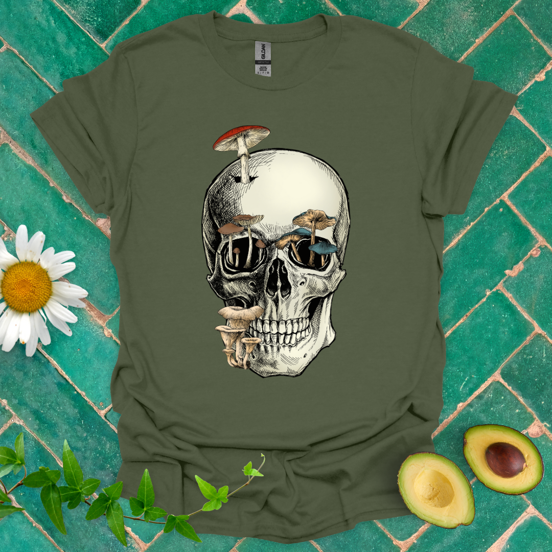 Mushroom Skull Tee