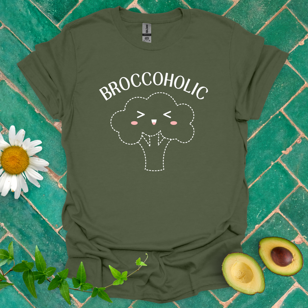 Cute Broccoholic Tee