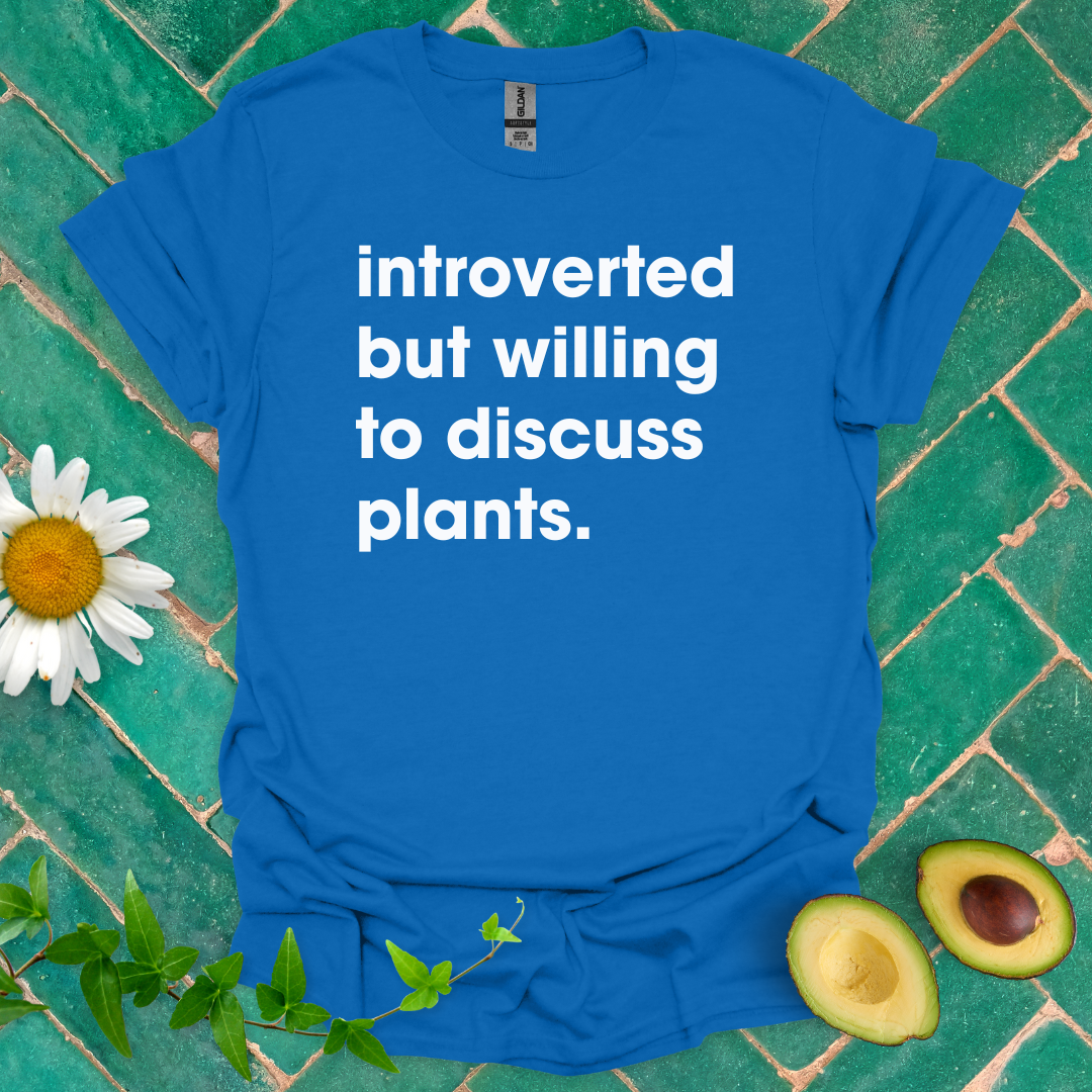 Introvert Plant Lover Tee