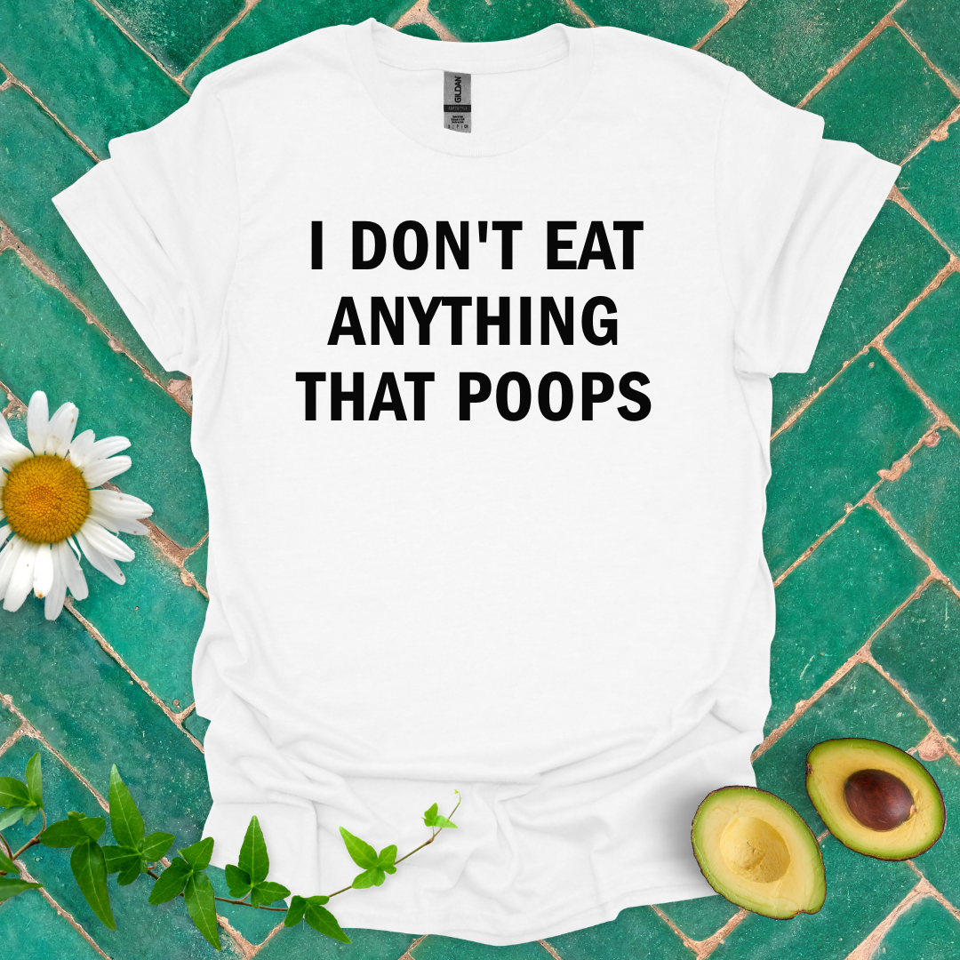 No Poop Food Tee