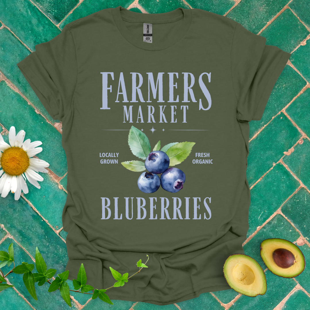 Blueberry Farmers Tee