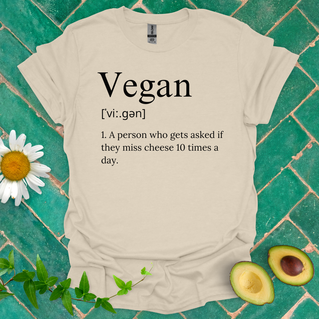 Vegan Cheese Tee