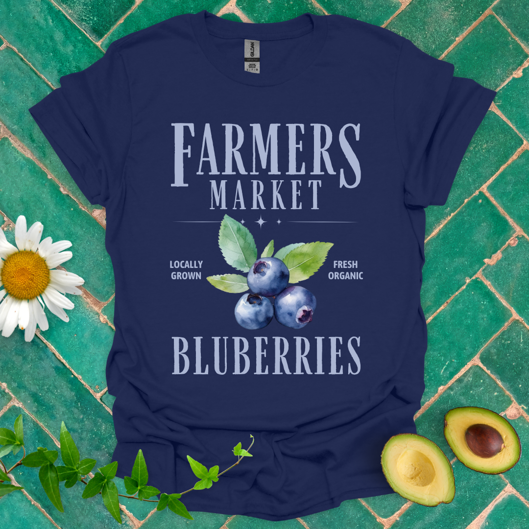 Blueberry Farmers Tee