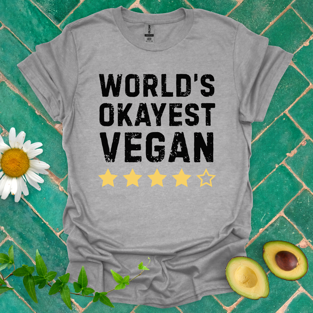 World's Okayest Vegan Tee