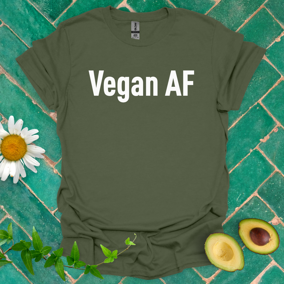 Vegan AF Text Tee