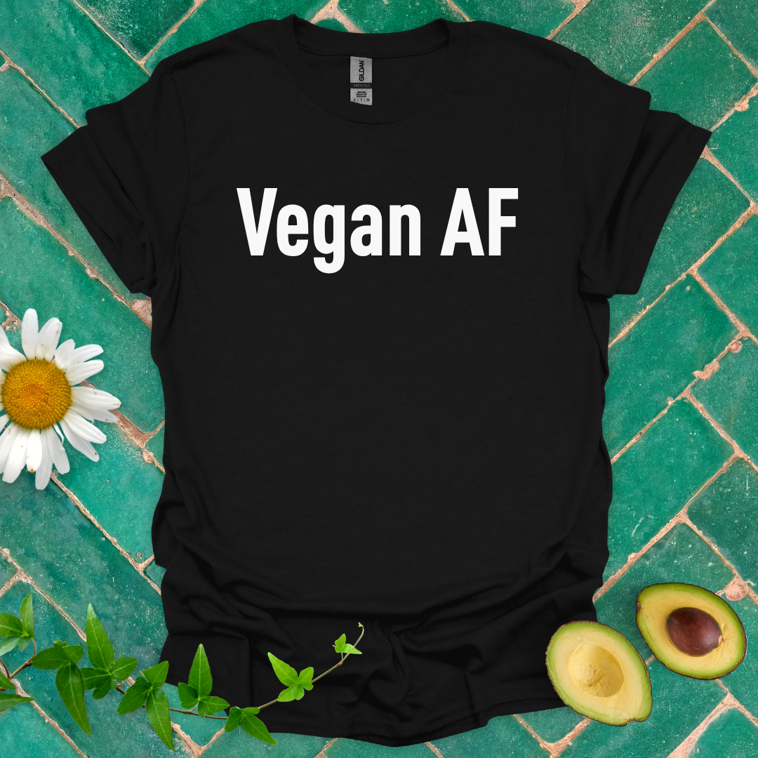 Vegan AF Text Tee