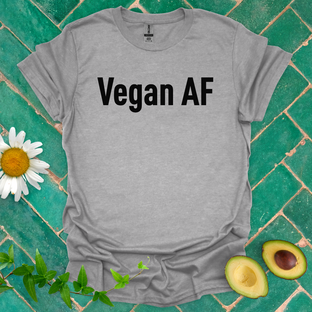 Vegan AF Text Tee