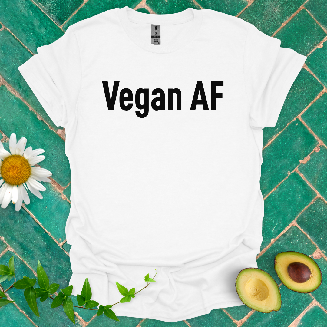 Vegan AF Text Tee