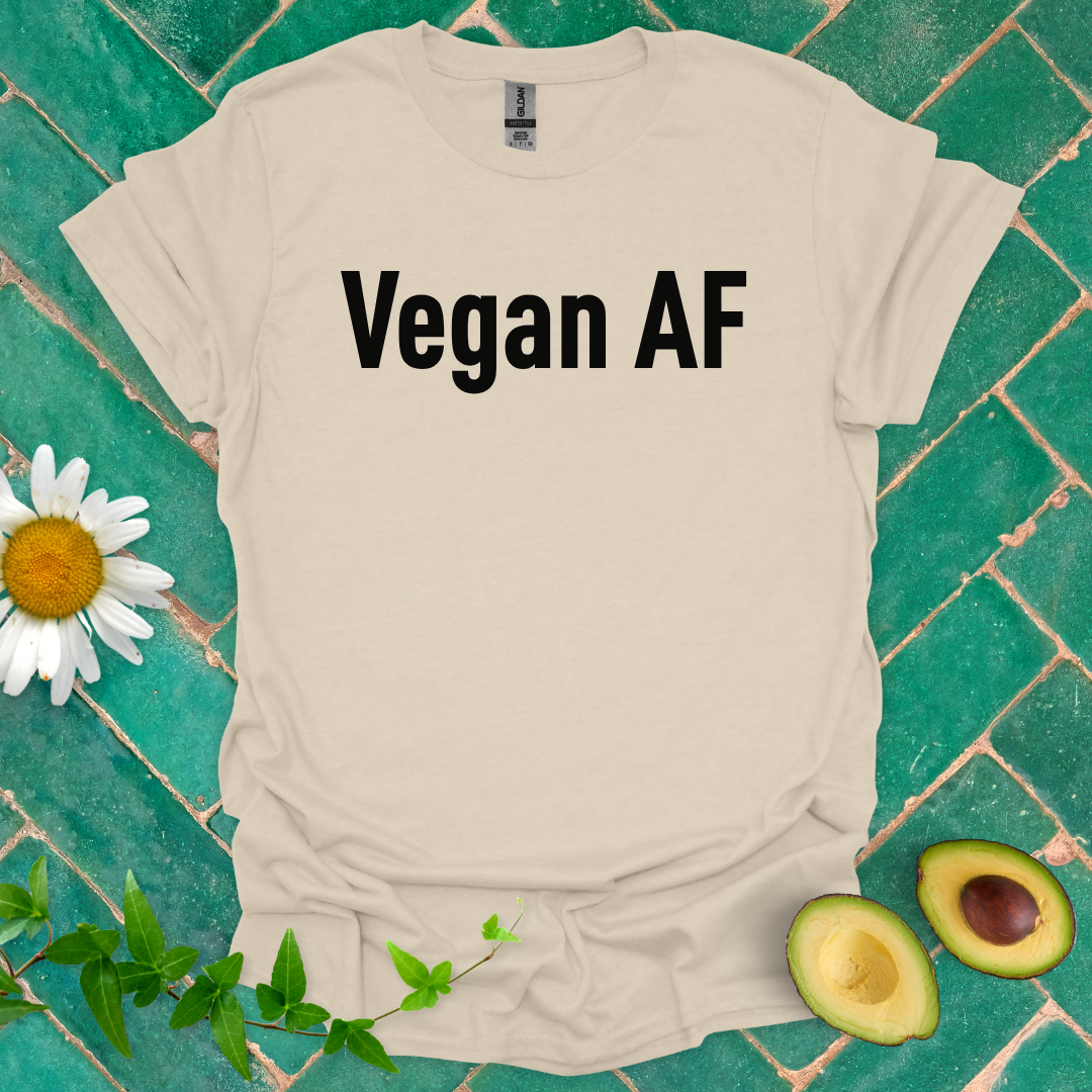 Vegan AF Text Tee