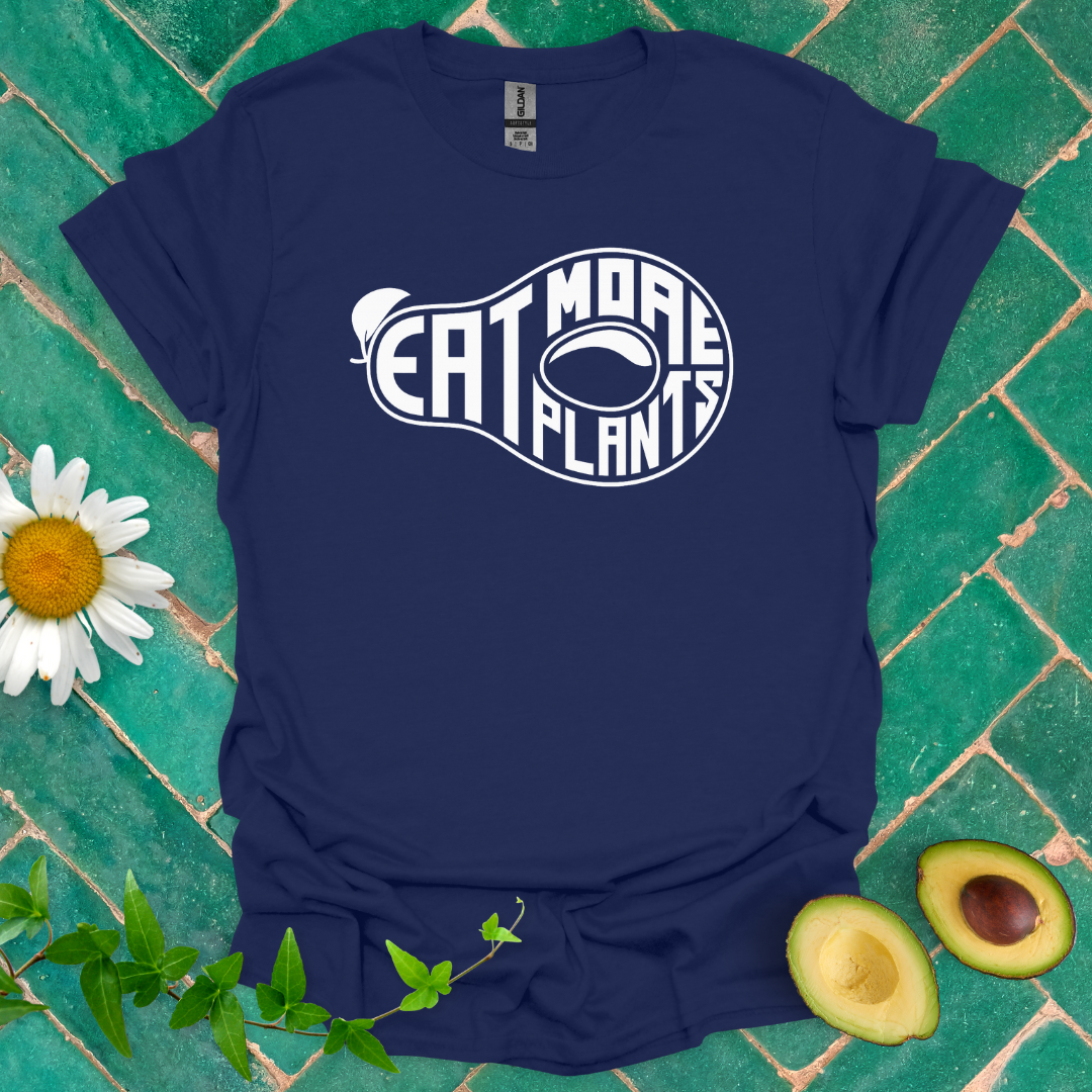 Cute Eat More Plants Tee
