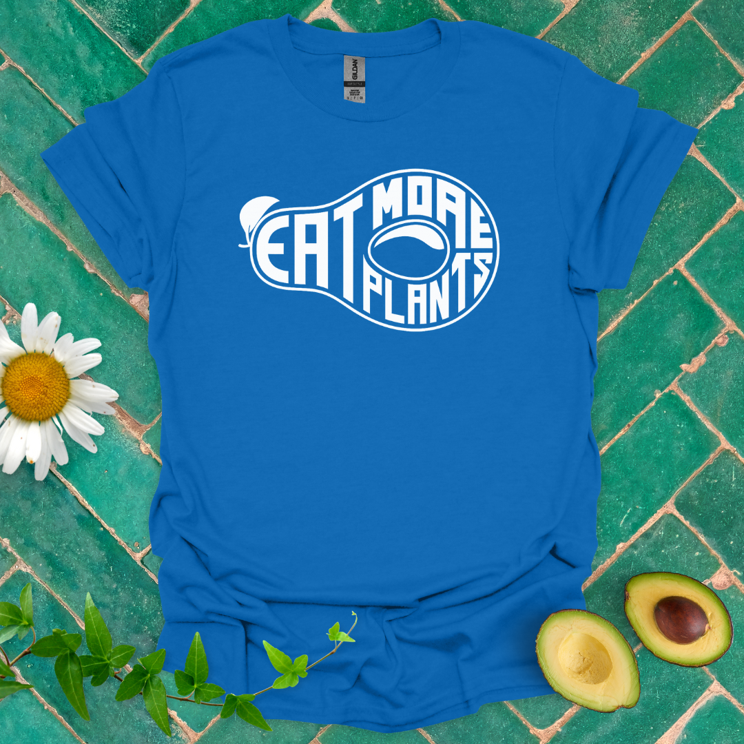 Cute Eat More Plants Tee
