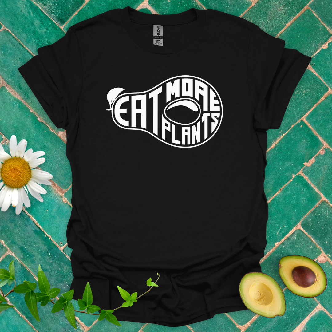 Cute Eat More Plants Tee