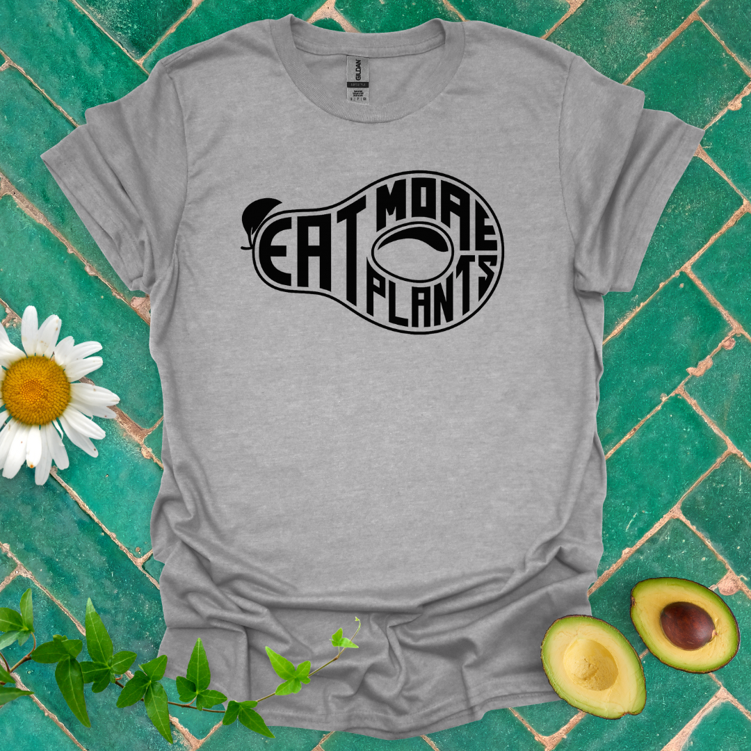 Cute Eat More Plants Tee
