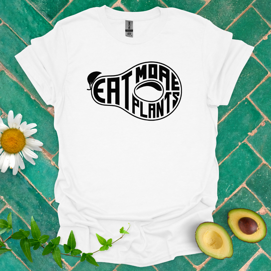 Cute Eat More Plants Tee