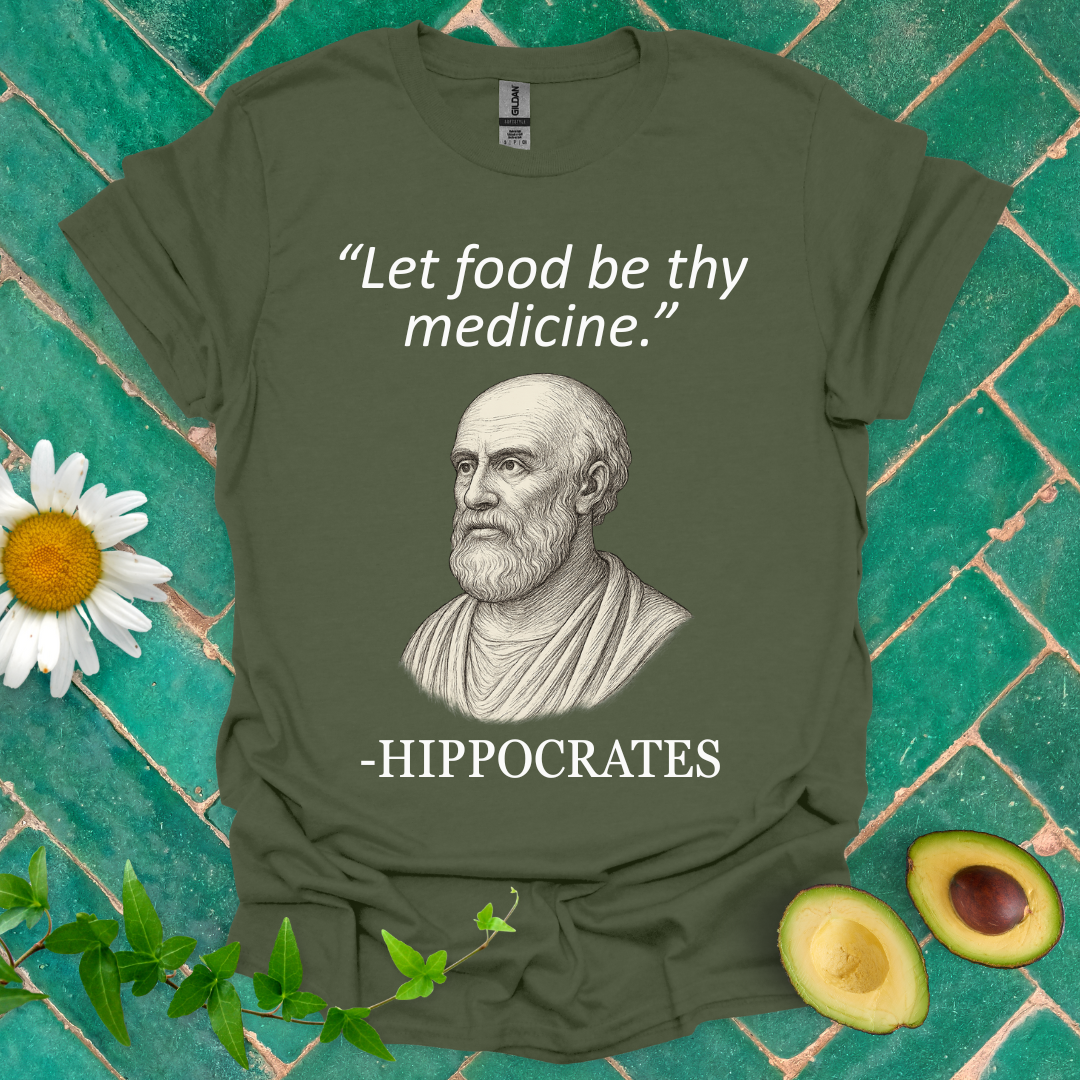 Hippocrates Quote Tee