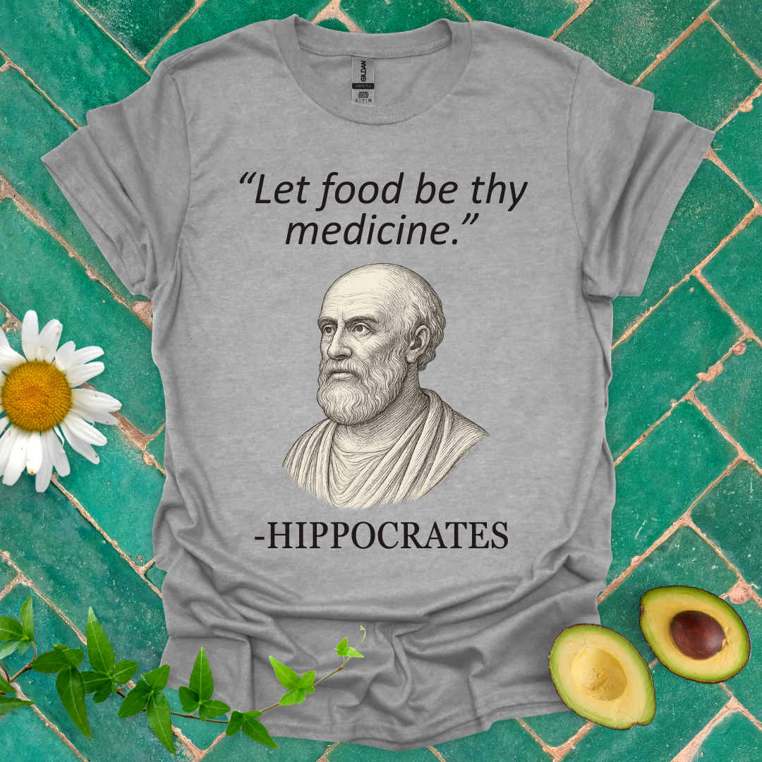 Hippocrates Quote Tee