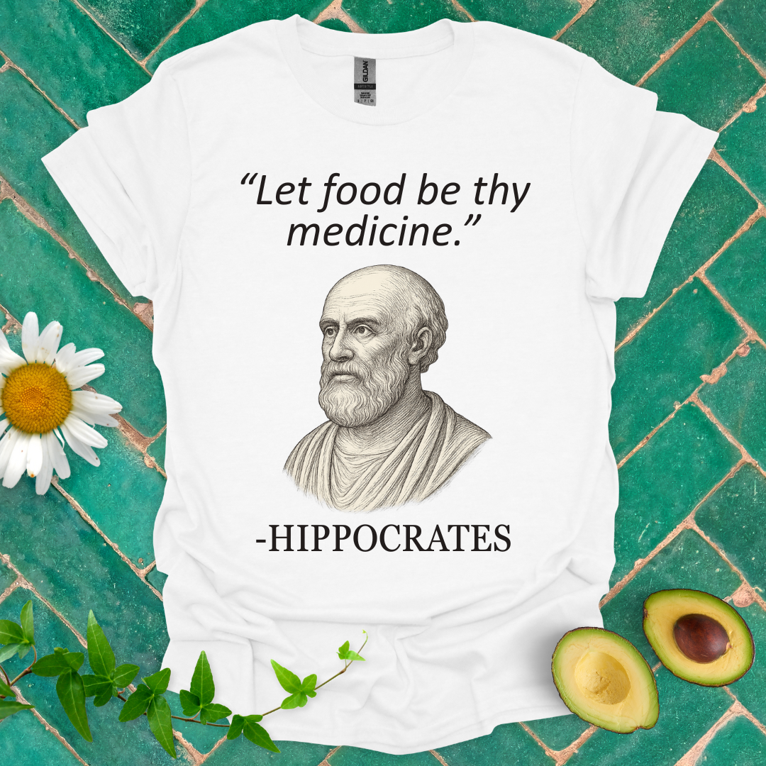 Hippocrates Quote Tee