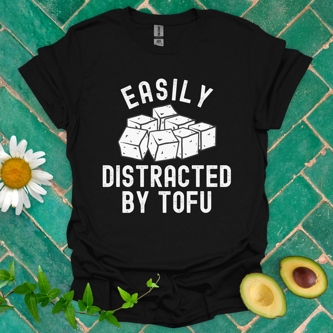 Distracted by Tofu Tee