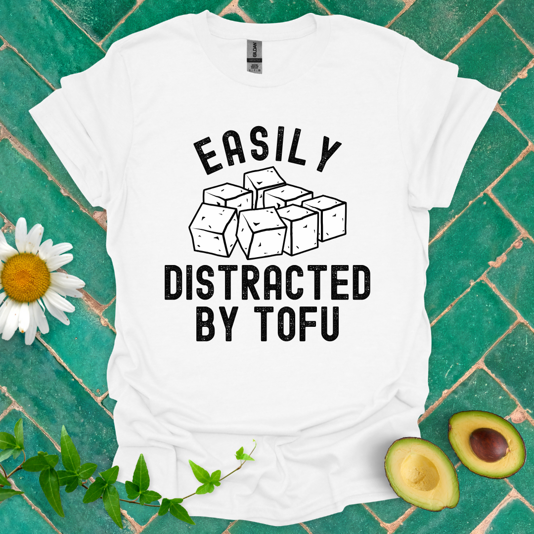 Distracted by Tofu Tee