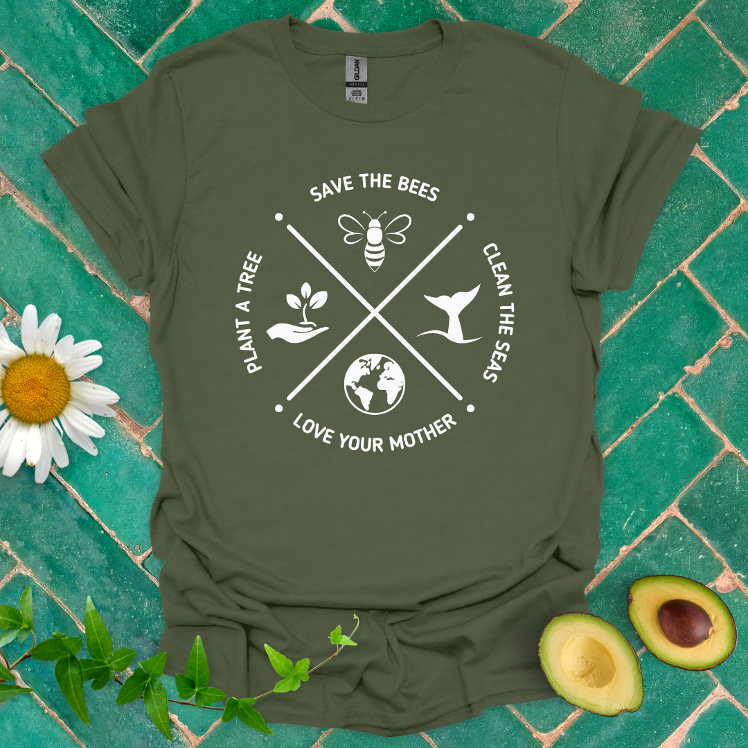 Nature Message Tee