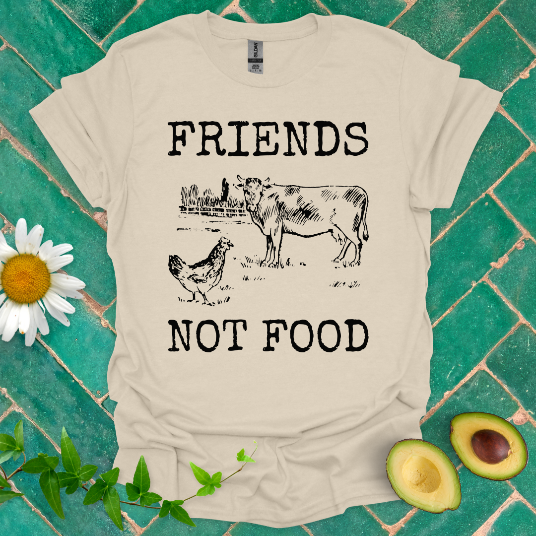 Friends Not Food Tee