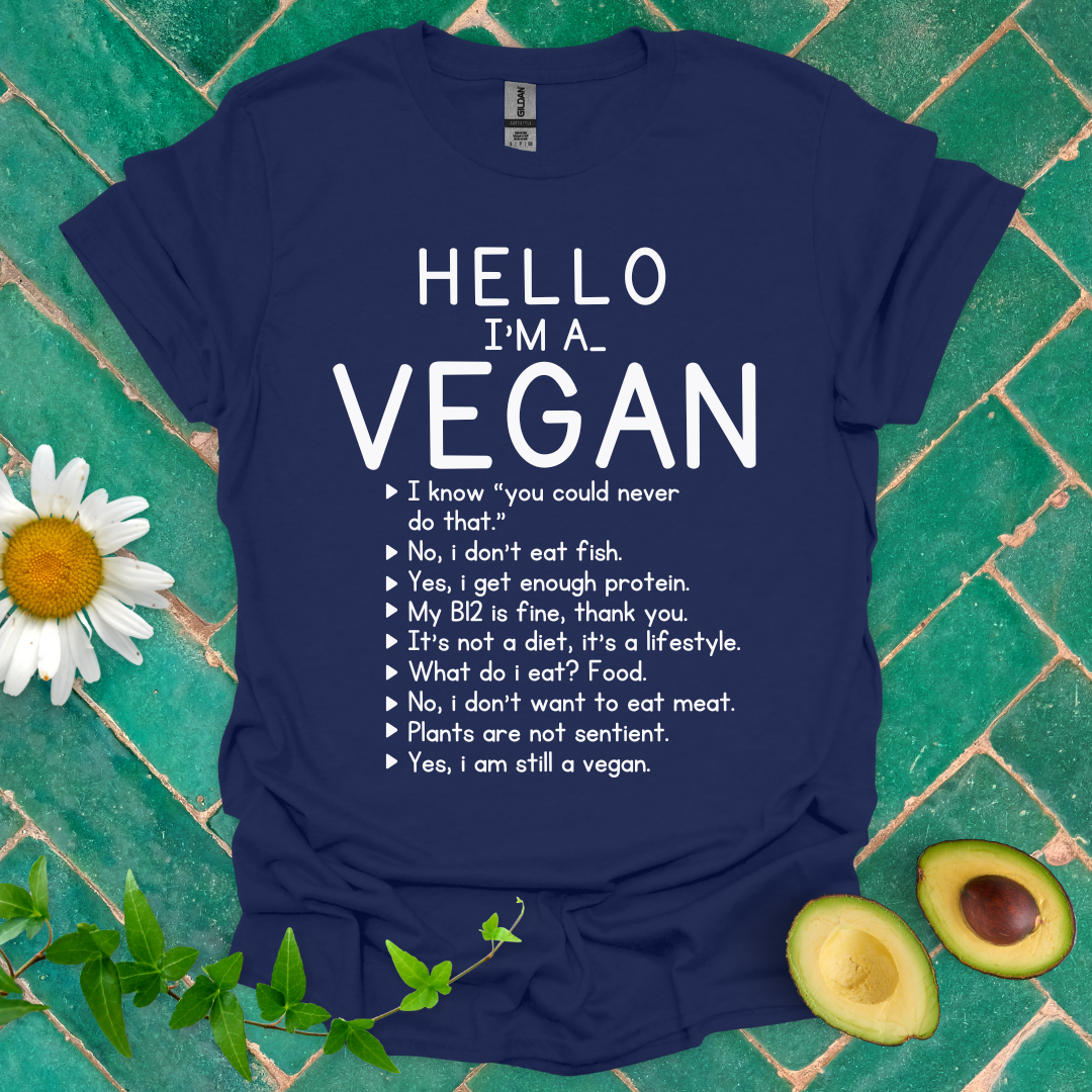 Hello Vegan Tee