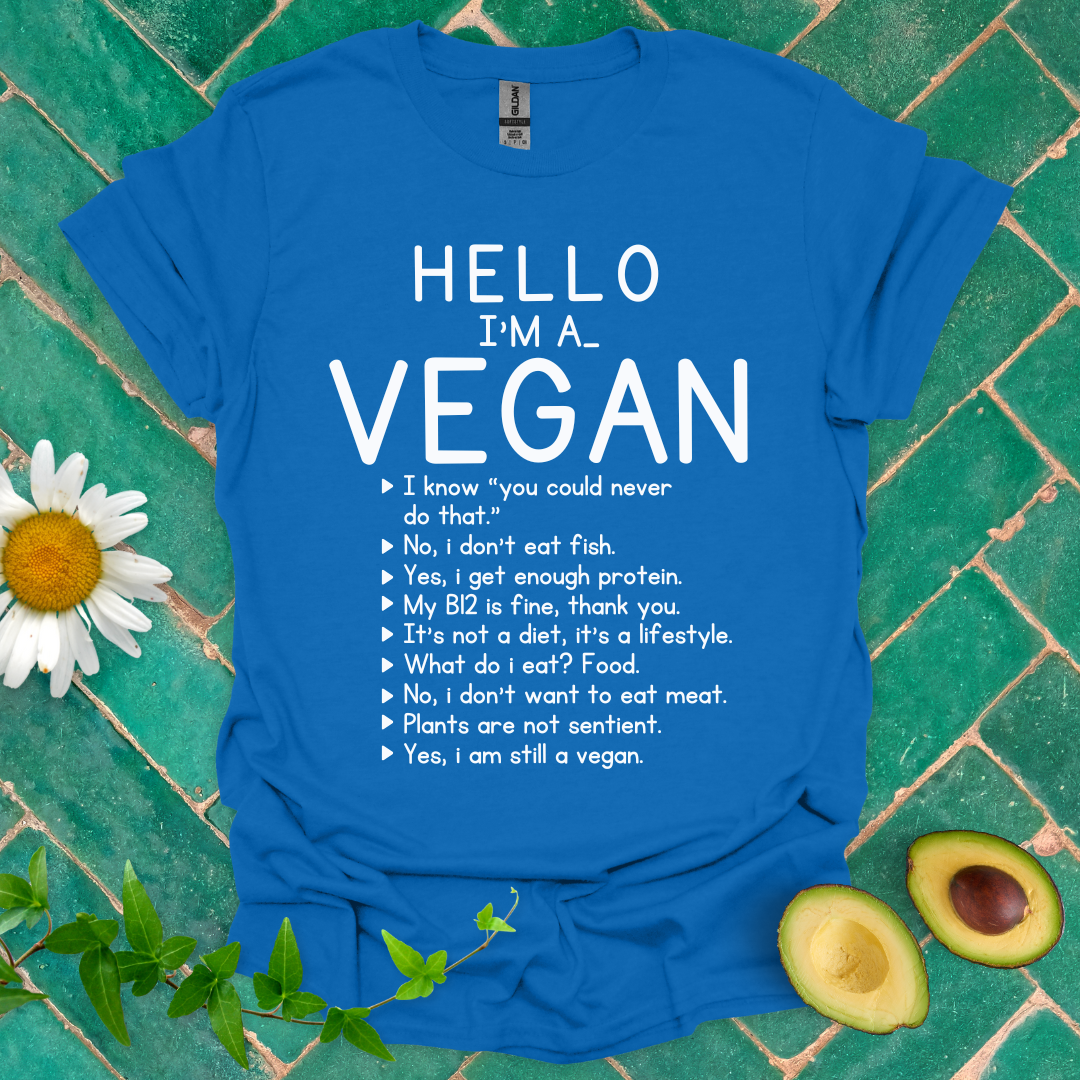 Hello Vegan Tee