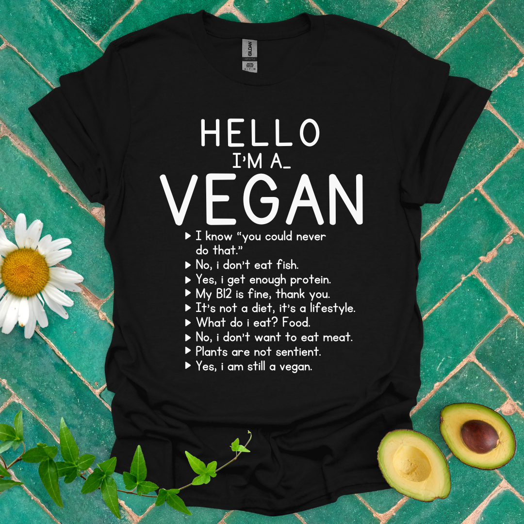Hello Vegan Tee