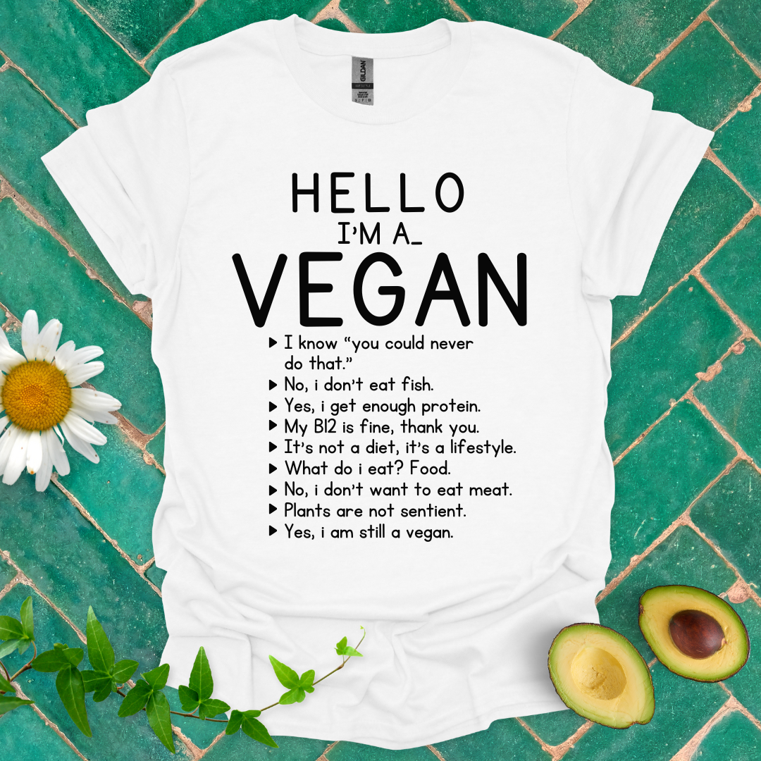 Hello Vegan Tee