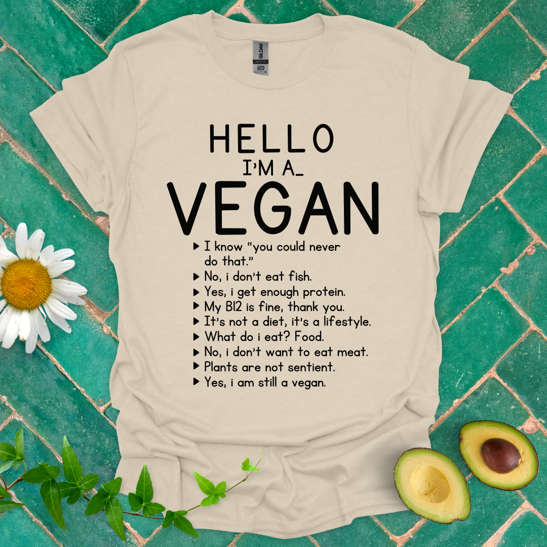Hello Vegan Tee