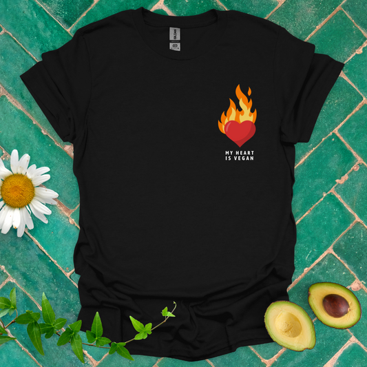 My Heart Is Vegan Tee
